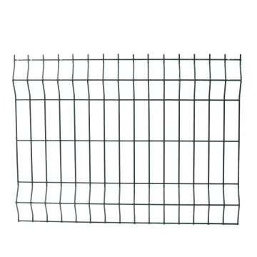 Welded Wire Mesh Top Quality Peach Post 3D Curved Welded Wire Mesh Fence